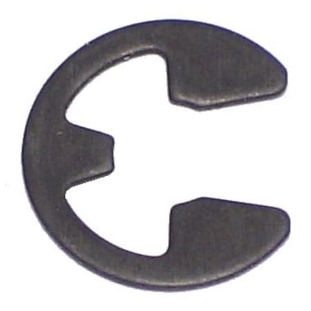 Midwest Fastener External-E Retaining Ring, Steel Black Phosphate Finish, 5/16 in Shaft Dia, 40 PK 61094
